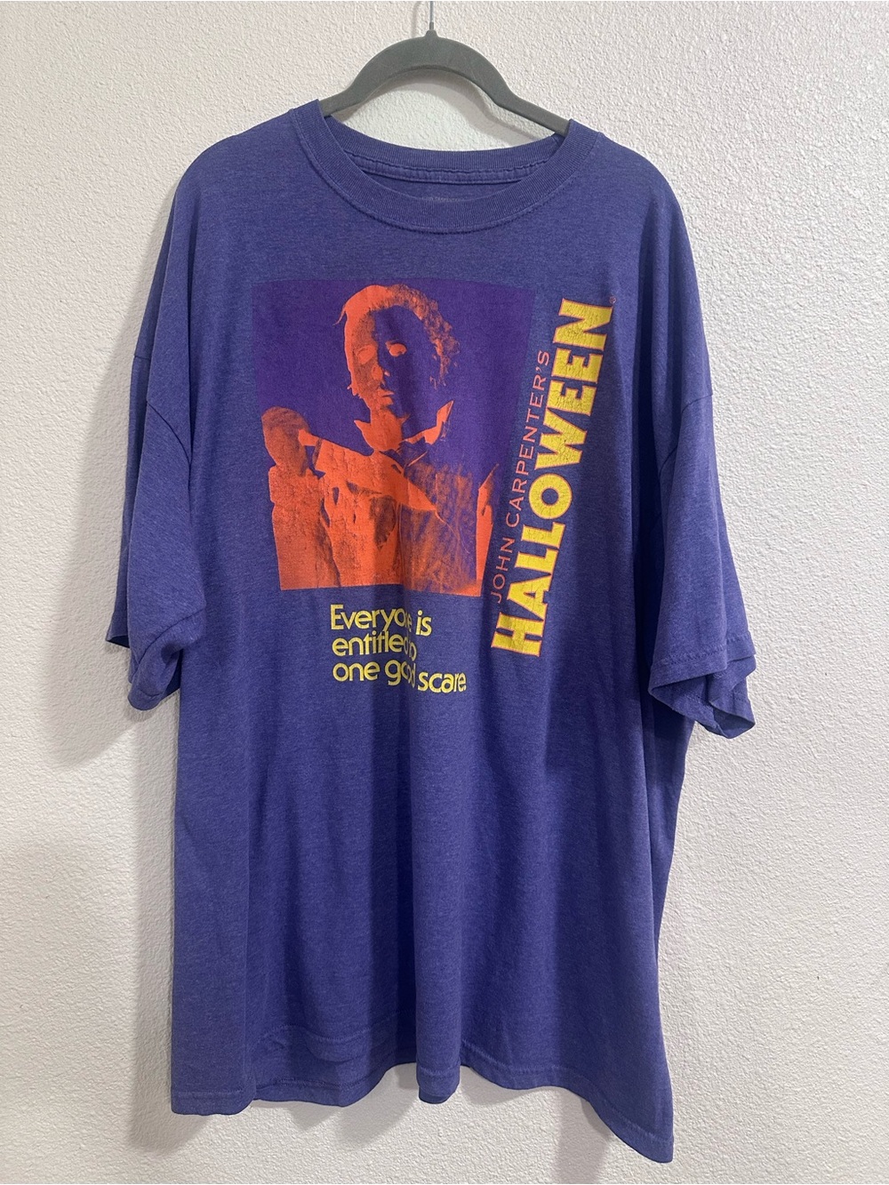 Halloween Graphic T-Shirt - Purple John Carpenter’s Halloween II graphic tee